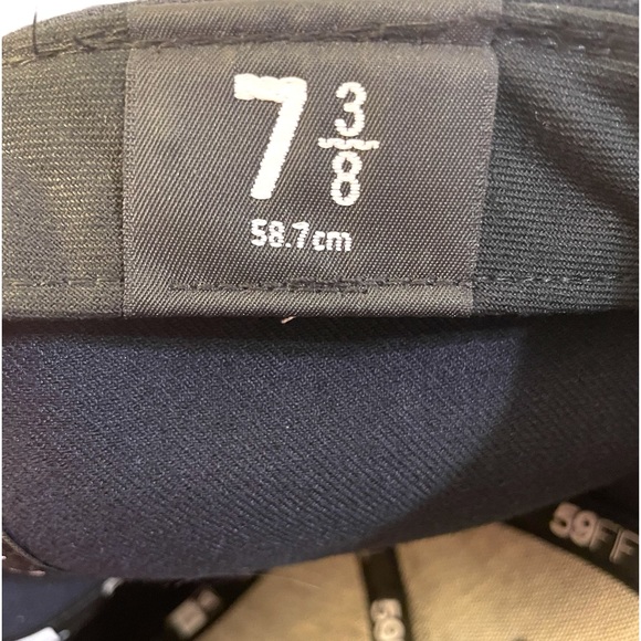 New Era Authentic Official On -Field Nationals Hat Fitted 7 3/8 - Picture 3 of 5